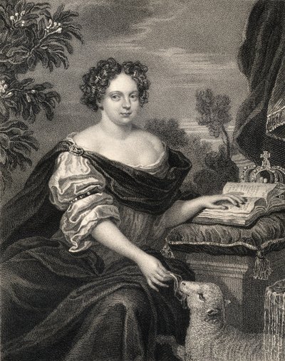 Portret van Catherine van Braganza (1638-1705), uit 